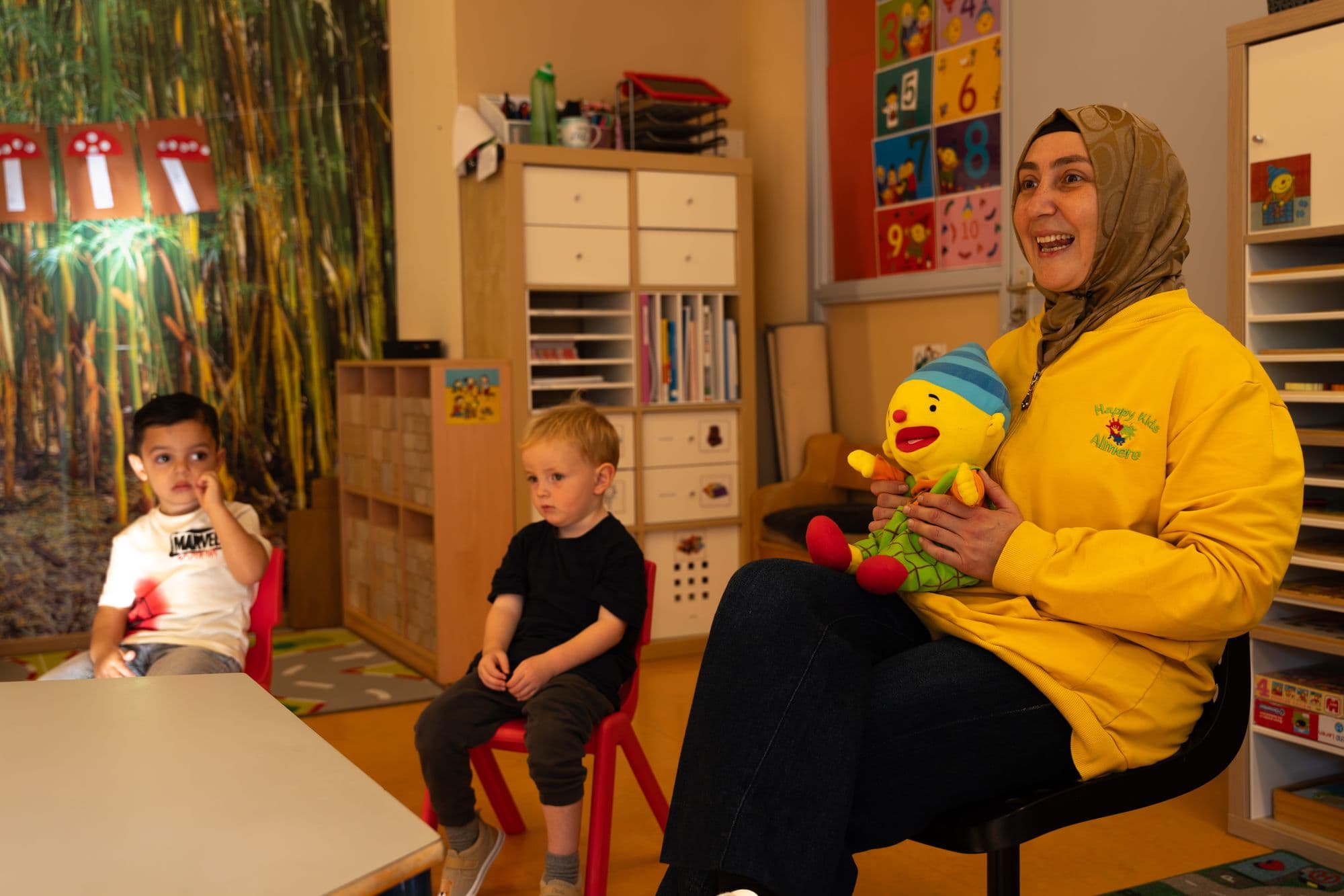 Peuters bij de Voorschool Zonnebloemweg